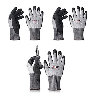 Schwer 2 Pairs ANSI A8 Cut Resistant Gloves, Food Grade Cut Gloves