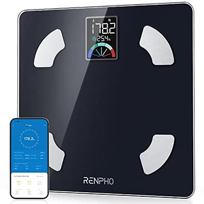 auons Body Fat Scale Smart Scale for Body Weight and Fat, Bluetooth Weight  Scale BMI Weighting Machine Body Composition Health Monitor Analyzer with  Smartphone App - Yahoo Shopping