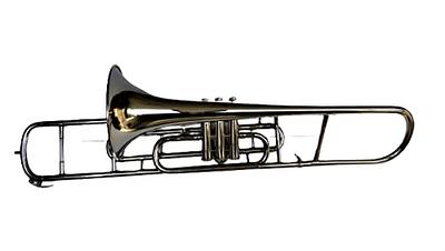 Ashthorpe Bb Brass Pocket Trumpet with Nickel Plated Finish - Includes  Case, Mouthpiece, Gloves, Cleaning Cloth, Valve Oil 