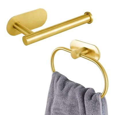 Vanloory Hand Towel Holder, Strong Self Adhesive Hand Towel Ring, Thicken  SUS304 Stainless Steel Hand Towel