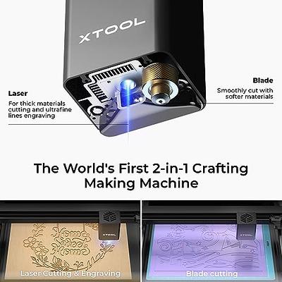 xTool M1 10W 3-in-1 Laser Engraver Cutting Machine, Smarter 16MP