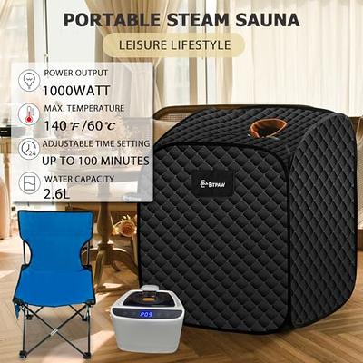 Steam Sauna Tent,Full Size Personal Home Sauna,Portable Sauna SPA 1,000Watt