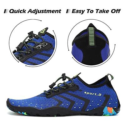 Racqua Mens Womens Water Shoes Breathable Swim Lightweight Shoes Beach  Quick Dry Fishing Water Sneakers Pool Aqua Shoes White 9 Women/8 Men -  Yahoo Shopping