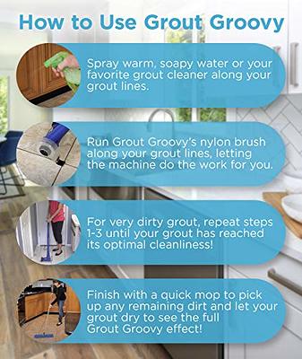 The Electric Grout Cleaning Machine: Clean your grout without