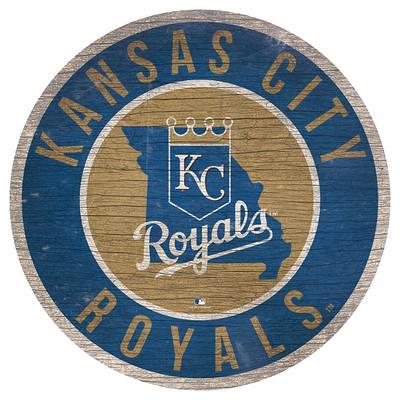 Kansas City Royals 18'' x 12'' Mandala Yard Stake