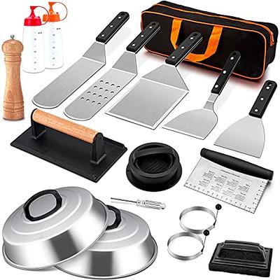 Griddle Accessories Kit,Upgrade 138pcs Flat Top Grill Accessories