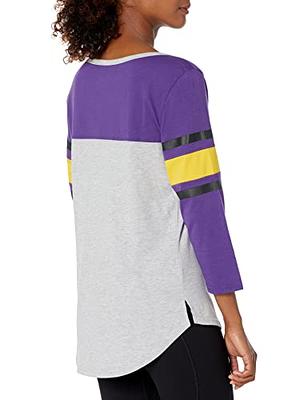 Ultra Game NFL Men's T Raglan Baseball 3/4 Long Sleeve Tee Shirt