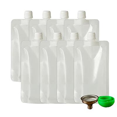 Plastic Flasks For Liquor,Drink Pouches For Adults,Concealable And Reusable  Cruise Alcohol Flask 