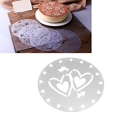 4 Pcs Cake Decorating Stencils Floral Cake Stencils Template Reusable Spray  Floral Cookie Stencils Hollow Lace Decoration Stencil Fondant Stencils  Baking Stencils DIY Cake Tool Dessert Decoration Mold - Yahoo Shopping