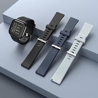 Fitbit Versa 2 Smartwatch Bundle - Black