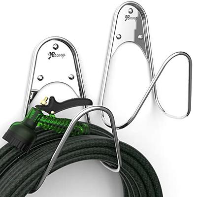 Rocky Mountain Goods Metal Garden Hose Hanger - Heavy Duty Rust Proof Steel  - Easy Wall Mount Hose Hanger - Yahoo Shopping