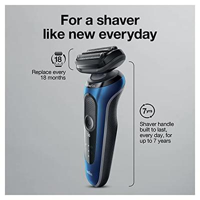  Braun Electric Razor for Men, Series 6 6020s SensoFlex