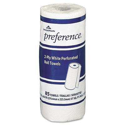 Basics 2-Ply Paper Towels, Flex-Sheets, 150 Sheets per Roll, 12  Rolls (2 Packs of 6), White