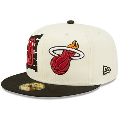 Men's Miami Heat New Era Black 2023 NBA Finals Side Patch League 9FORTY  Adjustable Hat