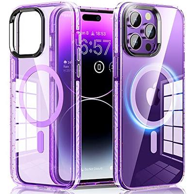 JUESHITUO Magnetic Clear for iPhone 14 Pro Max Case with Full Camera  Protection, No.1 Strong N52 Magnets, for iPhone 14 ProMax Case, for Magsafe  Women