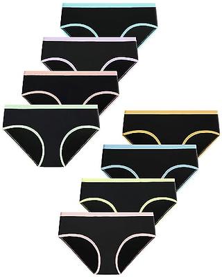 Wonder Nation Girls Essential Boyshort Underwear, 3 pack, Sizes 6-16 -  Yahoo Shopping