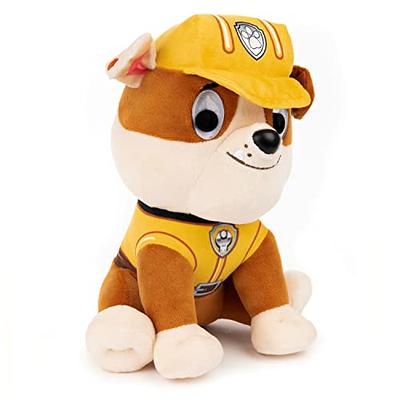 GUND Paw Patrol Rubble in Signature Construction Uniform For Ages 1 and Up,  9”