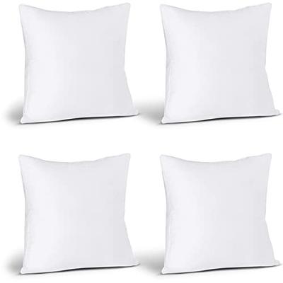 Utopia Bedding Throw Pillows Insert (Pack of 2, Black) - 12 x 20 Inches Bed and Couch Pillows - Indoor Decorative Pillows