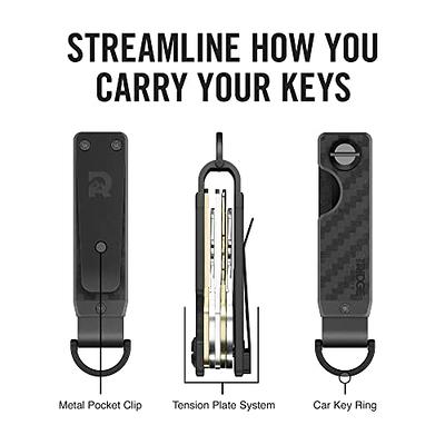 Minimalist Key setup. I spent hours looking at keytools, prybars, key  organizers, carabiners, key clips etc. Nothing better and I just had to  look in my tool box. : r/EDC