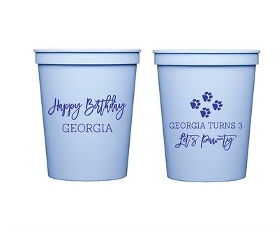 Kids Halloween Cups, Party Favors For Kids, Personalized Cups With Straws -  Yahoo Shopping