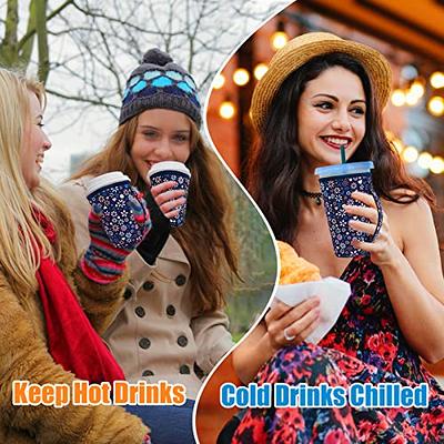 3Pack Funny Fans Lovers Merchandise Coffee Cup Sleeve,Iced Coffee Sleeves  Reusable Friendship Themed Gifts Neoprene Cup Sleeve for 16-32oz Cold Hot