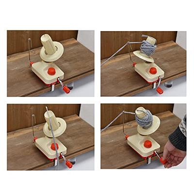  Portable Manual Yarn Ball Winder Hand Operated Wool Winder  Holder with Clip