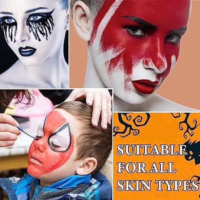 Wismee Pink Eye Black,UV Neon Pink Face Paint Stick Non-Toxic Oil Based  Face Painting Face Makeup Body Paint Sticks High Pigmented Face Makeup  Crayons for Halloween Special Effect SFX Makeup - Yahoo
