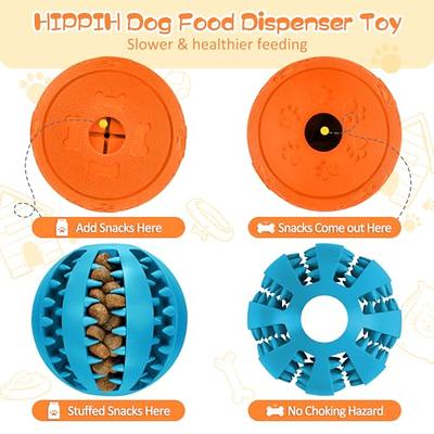 HIPPIH Interactive Dog Toys for Puppies 2 Pack, Dog Puzzle Toys