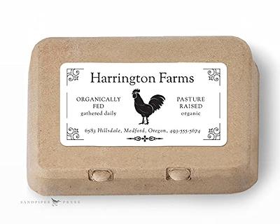 Farm Fresh Eggs Gathered Daily Egg Stamp