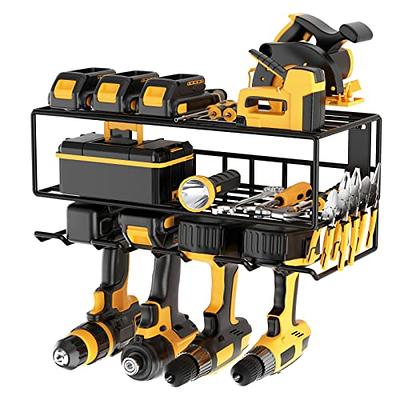 Wall Power Tool Storage Organizer, Heavy Duty Floating Tool Shelf