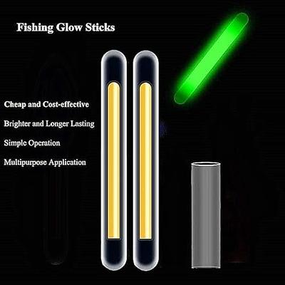 4 Pack Luminous Fishing Floats Fluorescent Glow Bobbers for Improved  Visibility