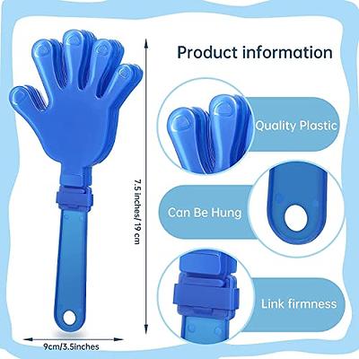 12 Pack Metal Cowbells for Sporting Events, Blue Noise Makers for  Graduations, Football Games (3 x 2.8 x 2.5 In)