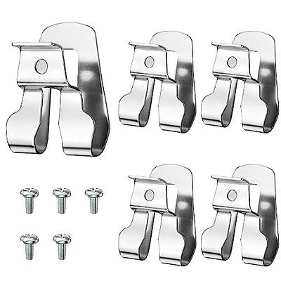 Belt Clip, 6pcs Stainless Steel Drill Tool Clips Hook Kit With Screws For  N268241 Fit For 20v Power