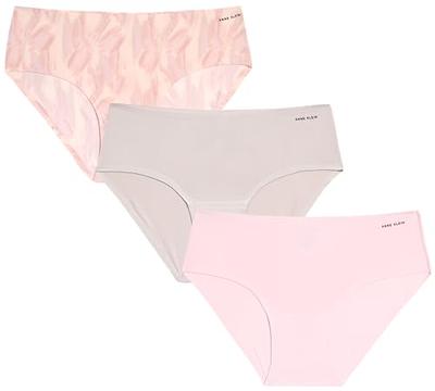 Vince Camuto Smooth Bikini w/Mesh 3 Pack Size M Black Slate Light Pink  Panties