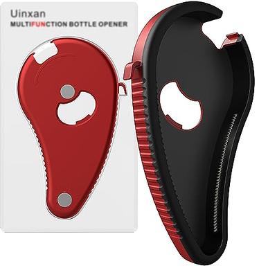 Elyum Can Opener, 3 in 1 Can Opener Manual Anti-Slip Grip Can Opener Smooth  Edge, Heavy Duty Can Openers for Seniors with Arthritis, Young People, Red  - Yahoo Shopping