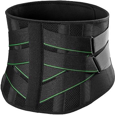 AVESTON Back Brace for Lower Back Pain Relief 6 ribs Belt with Lumbar Pad  Support for