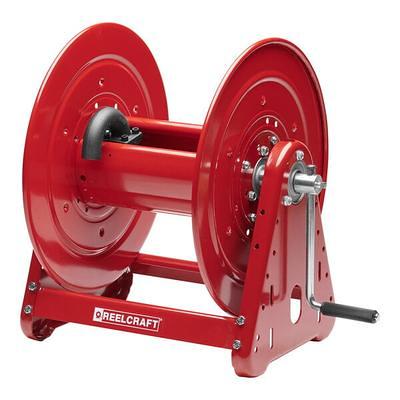 Roughneck Oil Hose Reel Kit — 1/2 Inch x 50 ft. Hose, 1500 PSI, Control  Valve, Drip Tray - Yahoo Shopping