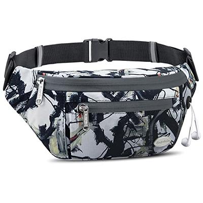 Fanny Pack for Women with 4-Zipper Pockets, Premium Fashion Waist