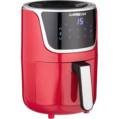 MOOSOO Air Fryer, Mini Air Fryer, Compact Size 2Qt Personal Air Fryer with  Digital Touchscreen 