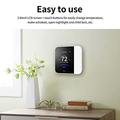 AprilAire 7-Day Universal Wi-Fi Programmable Thermostat with Color  Touchscreen, Compatible with  Alexa and Google Assistant 8920W - The  Home Depot