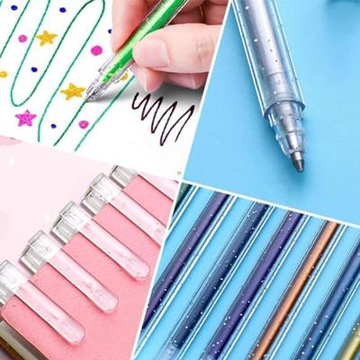 Topsnova Pens, Glitter Gel Pen Set, Glitter Gel Pens for Adult