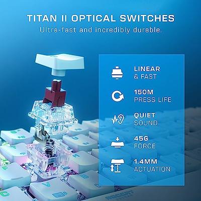 Vulcan II Gaming Keyboard With Mechanical Switches