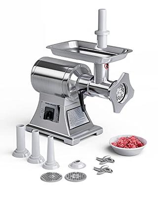 Costway Commercial Grade Meat Grinder Stainless Heavy Duty 1.5HP 1100W  550LBS/h 3092720694956