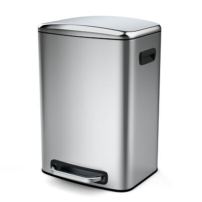 3.2 GAL Stainless Trash Can PF-H008A12-M-GG