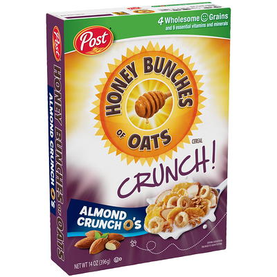 Cheerios Oat Crunch Almond Breakfast Cereal, 18.2 oz