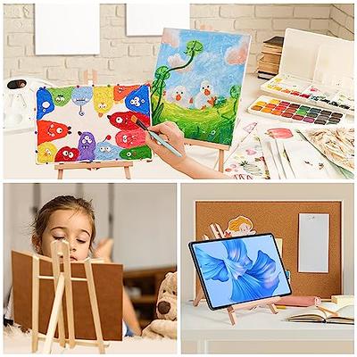 Painting Easels Tall Display Stand Tabletop Art Easel Set Mini Wood  Painting Easels For Kids Children Adults Table