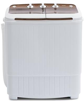 Tabu 28ibs Portable Washing Machine With Drain Pump, Laundry Compact Washer  Machine, Twin Tub Washing Machine, Washer And Spiner Machine For Dorms, Ap  - Yahoo Shopping