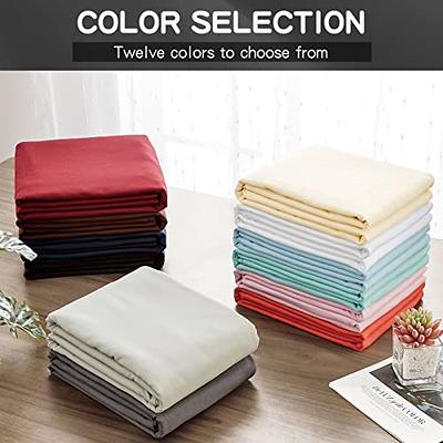 Utopia Bedding Flat Sheets - Pack of 6 - Soft Brushed Microfiber