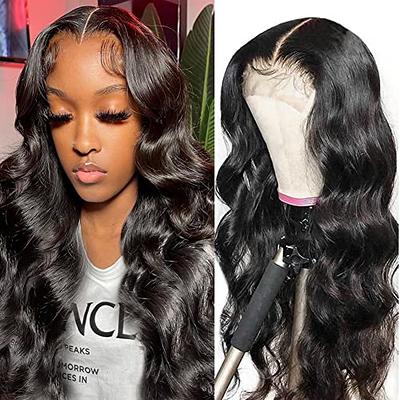 Curly Lace Front Wig Human Hair Wigs for Black Women HD Lace Front Wigs  Human Hair Pre Plucked 180% Density 4x4 Lace Closure Wigs Long Curly Wig