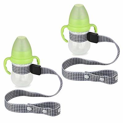 Sippy Cup Straps for Baby Bottle Toy Leash 2 Pack for Stroller High